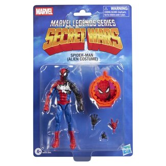 Hasbro Secret Wars Marvel Legends Actionfigur Spider-Man (Alien-Kostüm) 15 cm