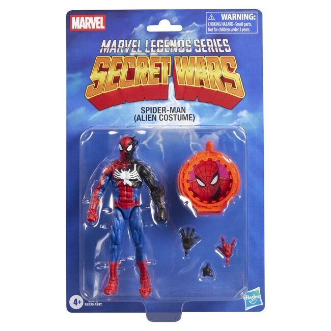 Secret Wars Marvel Legends Actionfigur Spider-Man (Alien-Kostüm) 15 cm