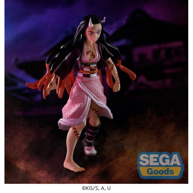 Demon Slayer: Kimetsu no Yaiba FIGURIZMa PVC Figure Nezuko Kamado Demon Form Advancing Ver. (Rerelease) 21 cm