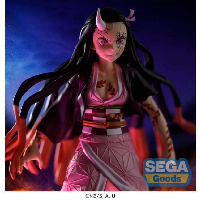 Demon Slayer: Kimetsu no Yaiba FIGURIZMa PVC Figure Nezuko Kamado Demon Form Advancing Ver. (Rerelease) 21 cm