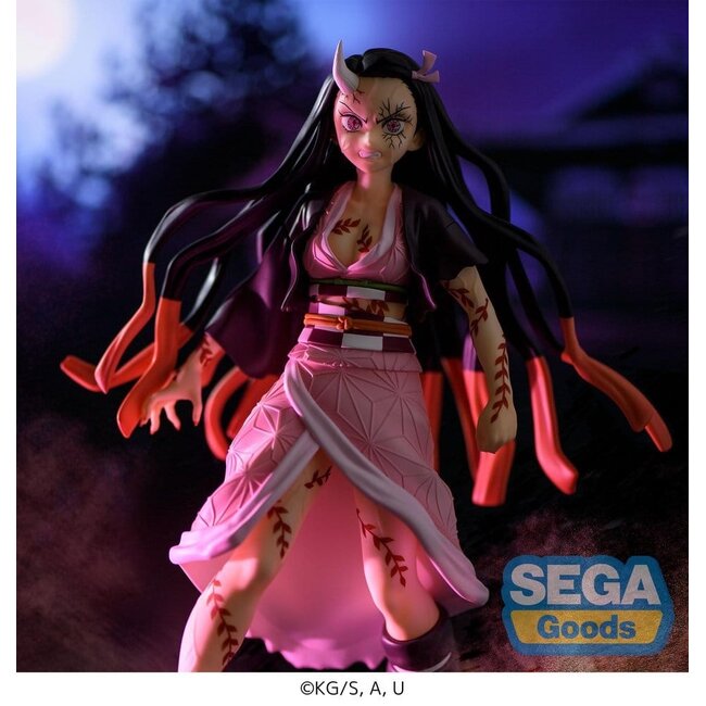 Demon Slayer: Kimetsu no Yaiba FIGURIZMa PVC Figure Nezuko Kamado Demon Form Advancing Ver. (Rerelease) 21 cm