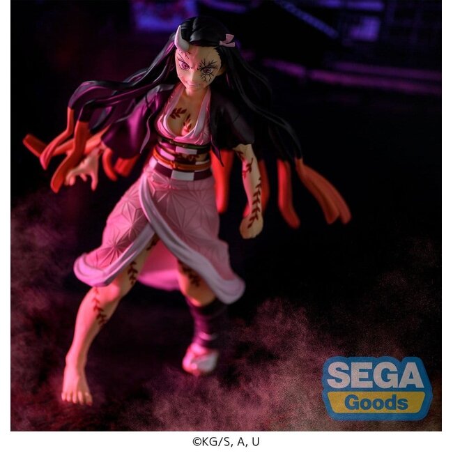Demon Slayer: Kimetsu no Yaiba FIGURIZMa PVC Figure Nezuko Kamado Demon Form Advancing Ver. (Rerelease) 21 cm
