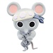 Banpresto Demon Slayer: Kimetsu no Yaiba Fluffy Puffy PVC Figure Muscular Mice (Ver. B) 7 cm