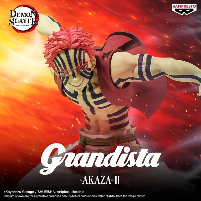 Dämonentöter: Kimetsu no Yaiba Grandista PVC Figur Akaza II 23 cm