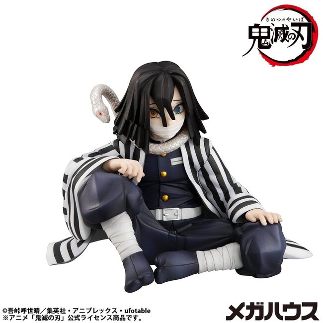 Dämonentöter Kimetsu no Yaiba GEM PVC-Statue Iguro-san Palm Größe 7 cm