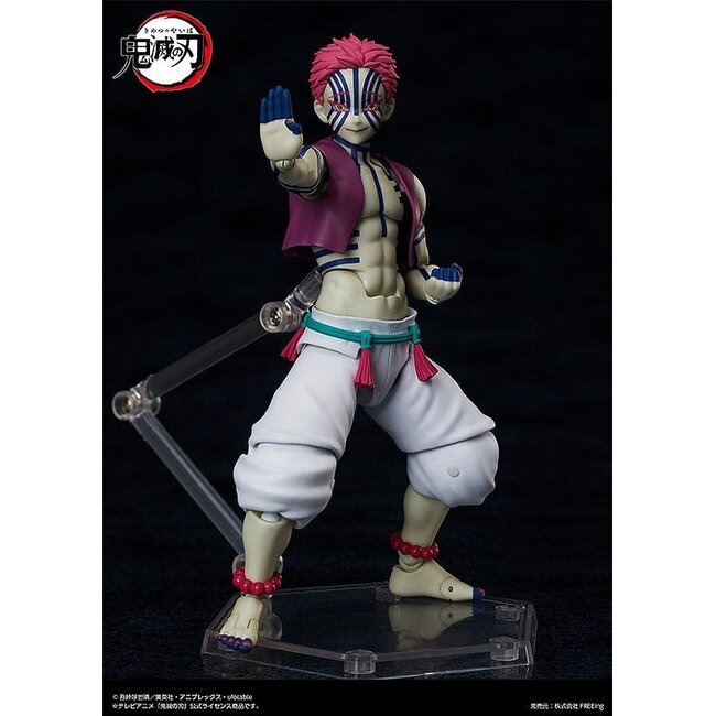 Demon Slayer: Kimetsu no Yaiba Figma Action Figure Akaza 15 cm