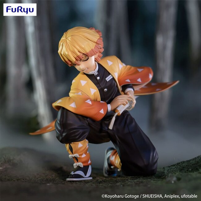Dämonentöter: Kimetsu no Yaiba Nudelstopper PVC-Statue Zenitsu Agatsuma 10 cm