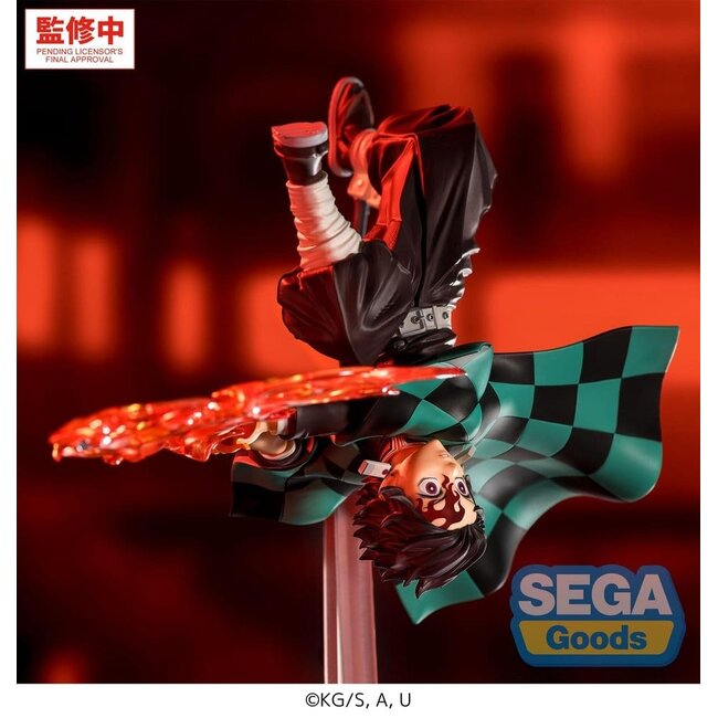 Dämonentöter: Kimetsu no Yaiba Luminasta PVC-Figur Tanjiro Kamado Hinokami Kagura Setting Sun Transformation 15 cm