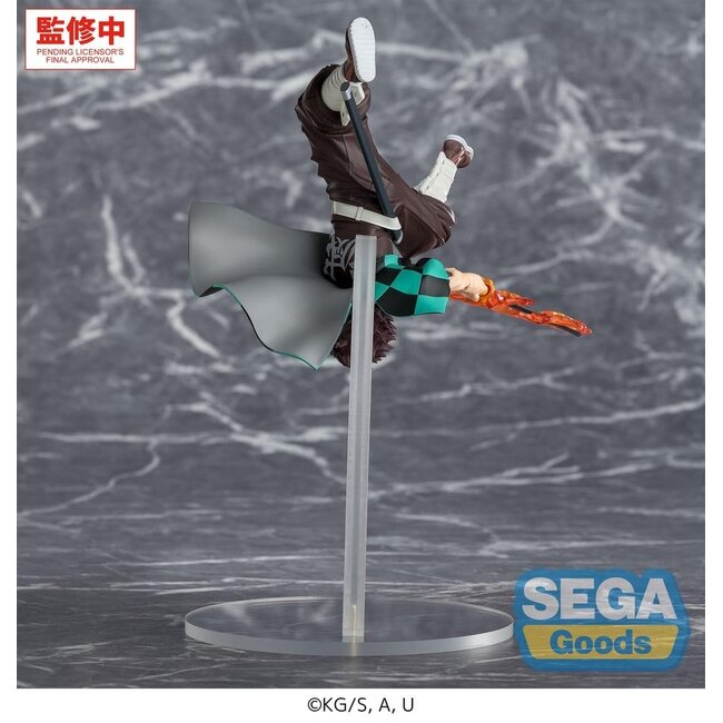 Dämonentöter: Kimetsu no Yaiba Luminasta PVC-Figur Tanjiro Kamado Hinokami Kagura Setting Sun Transformation 15 cm