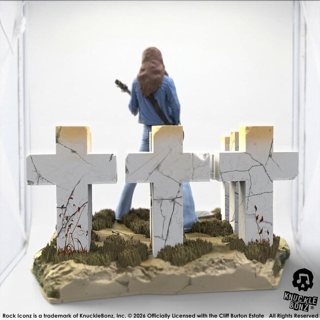 Metallica Rock Iconz Figur Cliff Burton III 21 cm
