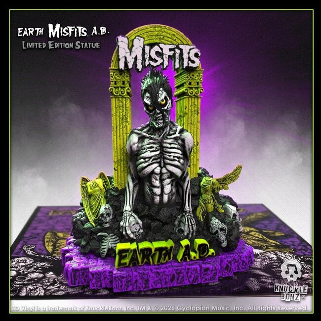 Misfits 3D-Vinylfigur Erde AD Tod kommt zum Zerreißen