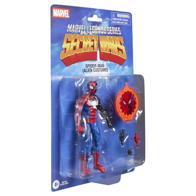 Secret Wars Marvel Legends Actionfigur Spider-Man (Alien-Kostüm) 15 cm