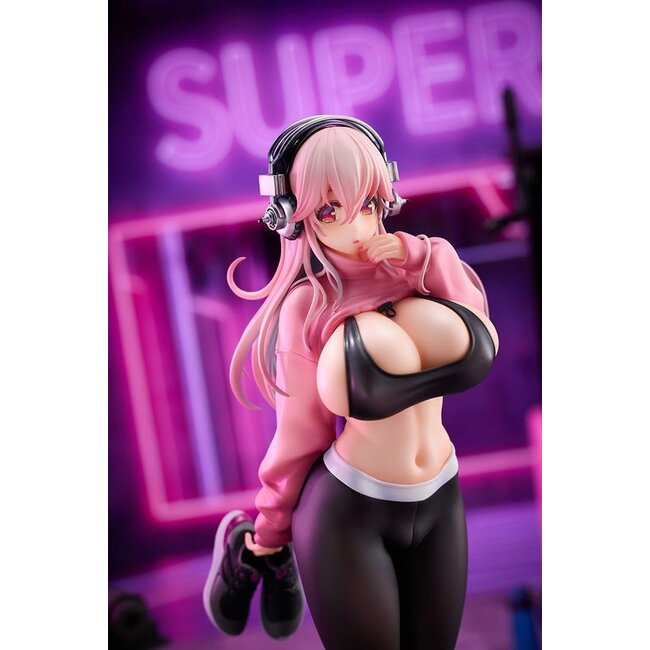 Super Sonico PVC-Figur 1/6 Exercise Ver. 27 cm