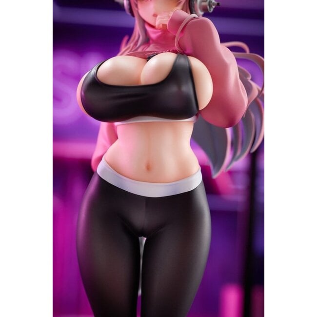 Super Sonico PVC Figure 1/6 Exercise Ver. 27 cm