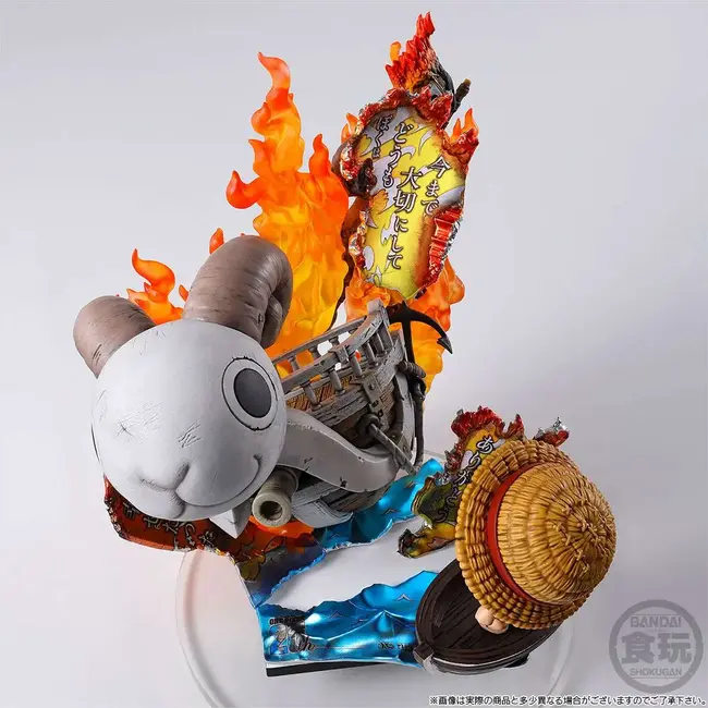 One Piece Niformation Tsukuru PVC-Statue „Going Merry Memories of the Journey“ 10 cm