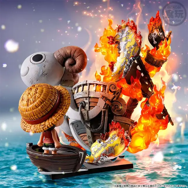 One Piece Niformation Tsukuru PVC-Statue „Going Merry Memories of the Journey“ 10 cm