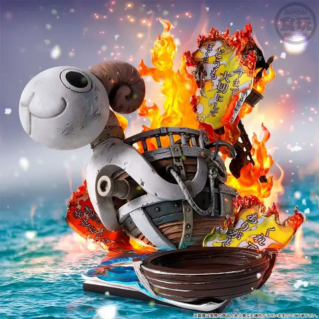 One Piece Niformation Tsukuru PVC-Statue „Going Merry Memories of the Journey“ 10 cm