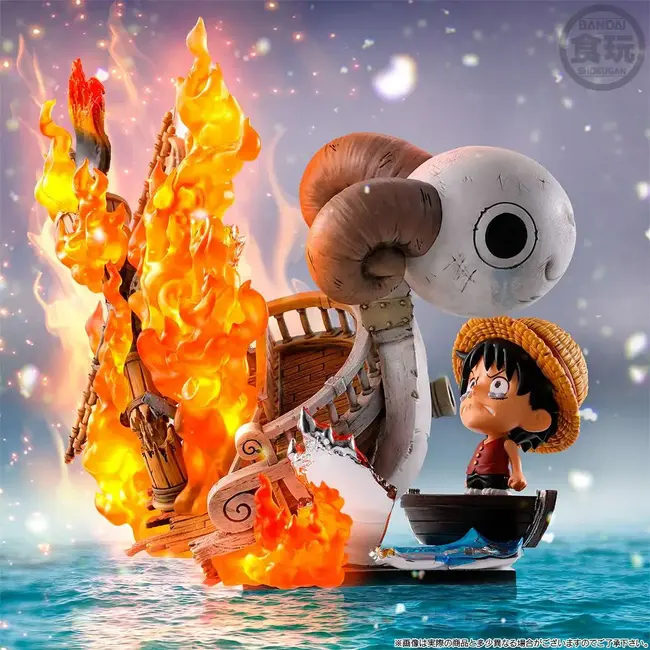 One Piece Niformation Tsukuru PVC-Statue „Going Merry Memories of the Journey“ 10 cm