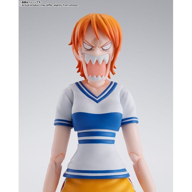 One Piece SH Figuarts Actionfigur Nami Romance Dawn 14 cm