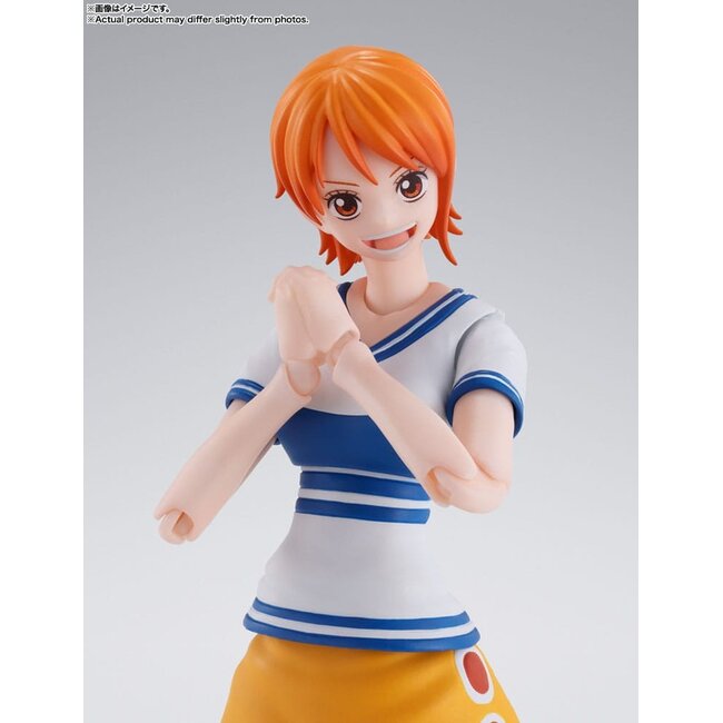 One Piece S.H. Figuarts Action Figure Nami Romance Dawn 14 cm