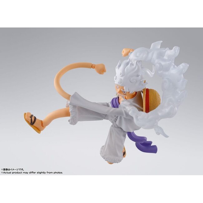 One Piece SH Figuarts Actionfigur Monkey D. Luffy Gear 5 15 cm
