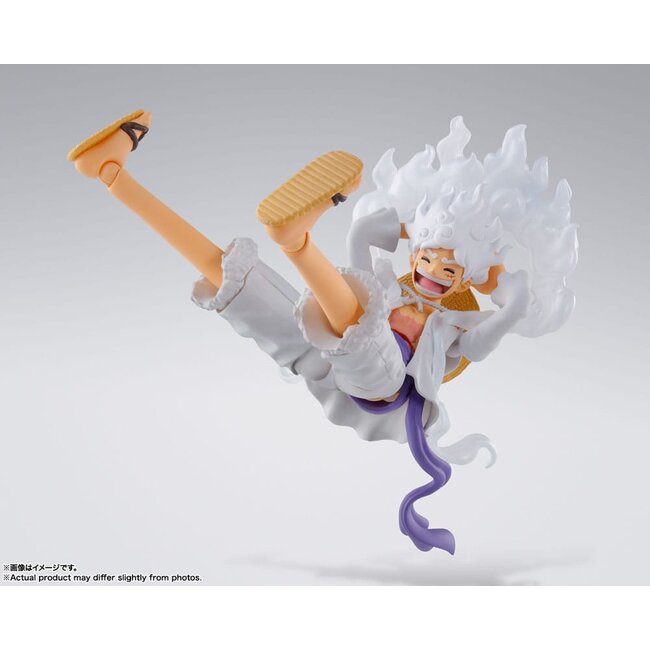 One Piece SH Figuarts Actionfigur Monkey D. Luffy Gear 5 15 cm