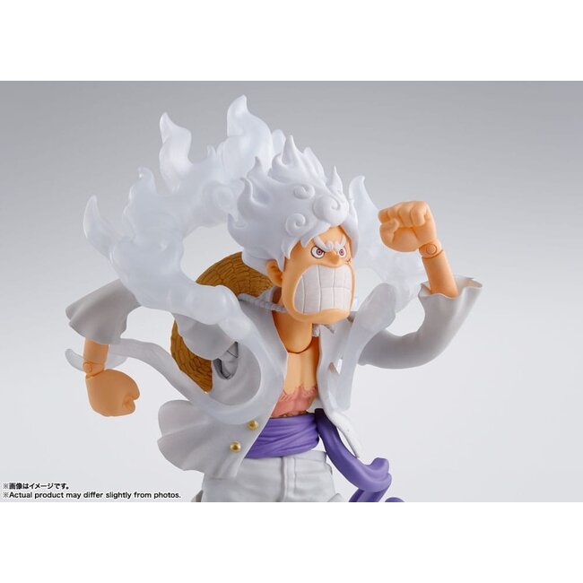 One Piece SH Figuarts Actionfigur Monkey D. Luffy Gear 5 15 cm