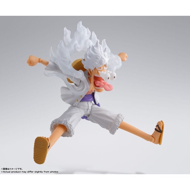 One Piece SH Figuarts Actionfigur Monkey D. Luffy Gear 5 15 cm