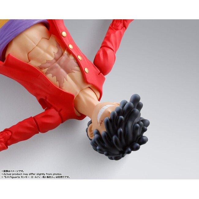 One Piece SH Figuarts Actionfigur Monkey D. Luffy Gear 5 15 cm