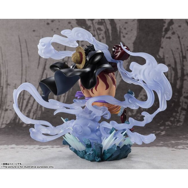 One Piece FiguartsZERO PVC-Statue Extra Battle Monkey D. Luffy Gear 4 Kampf der Monster auf Onigashima 21 cm