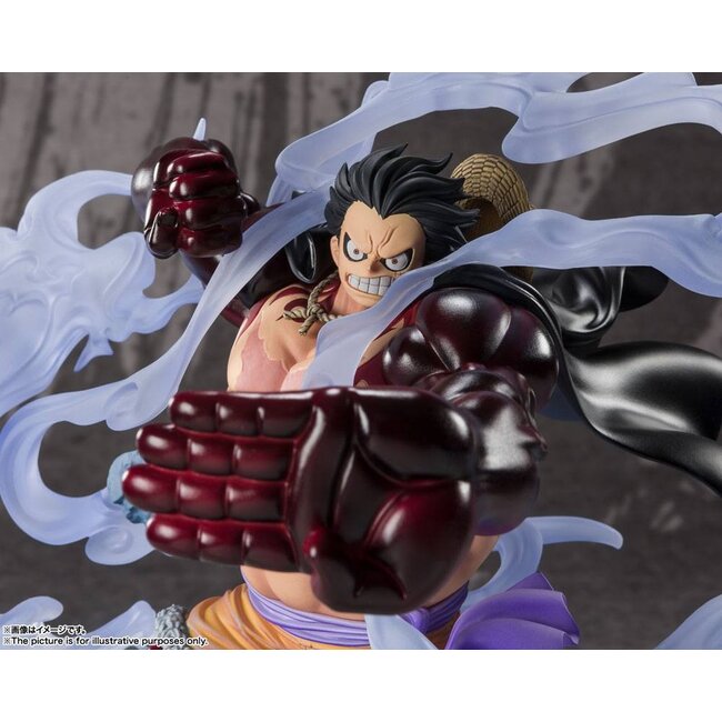 One Piece FiguartsZERO PVC-Statue Extra Battle Monkey D. Luffy Gear 4 Kampf der Monster auf Onigashima 21 cm