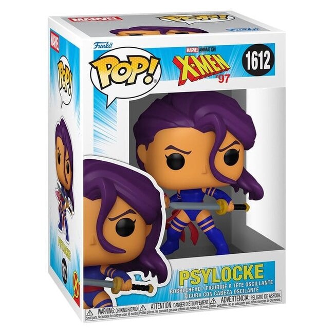 Marvel POP! Vinylfigur: X-Men '97 Staffel 4 – Psylocke, 9 cm