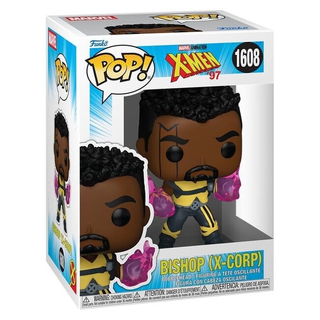 Marvel POP! Vinylfigur: X-Men '97 S4 – Bishop (X-Corp) 9 cm