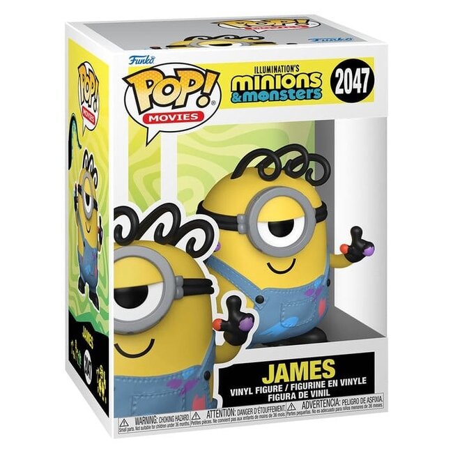 Minions 3 POP! Rocks Vinyl Figure James 9 cm