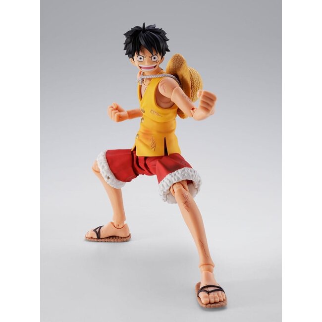One Piece SHFiguarts Actionfigur Monkey D. Luffy Marineford 15 cm