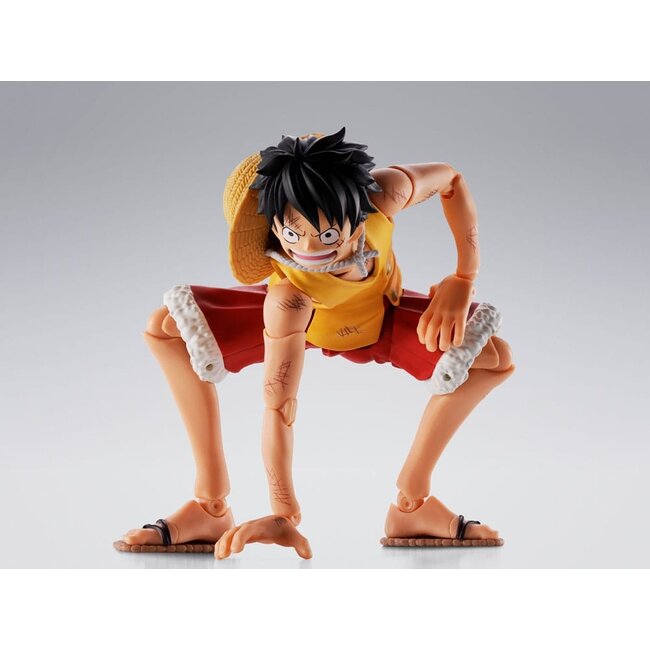 One Piece SHFiguarts Actionfigur Monkey D. Luffy Marineford 15 cm