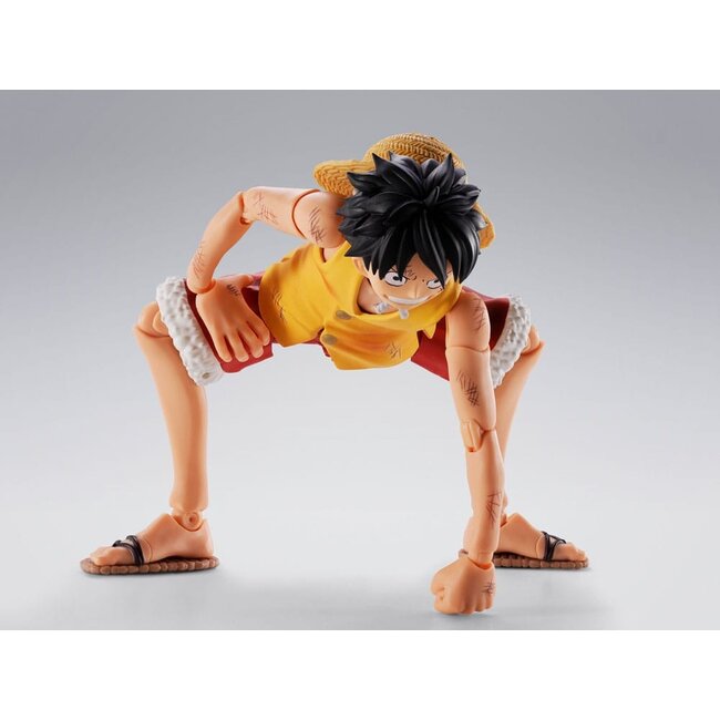 One Piece S.H.Figuarts Action Figure Monkey D. Luffy Marineford 15 cm