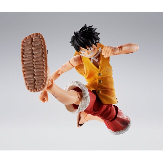 One Piece SHFiguarts Actionfigur Monkey D. Luffy Marineford 15 cm