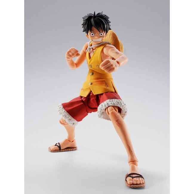 One Piece SHFiguarts Actionfigur Monkey D. Luffy Marineford 15 cm