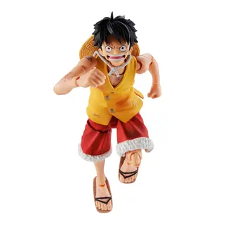 Bandai Tamashii Nations One Piece S.H.Figuarts Action Figure Monkey D. Luffy Marineford 15 cm
