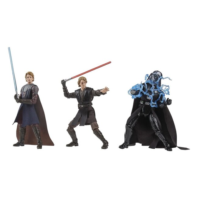 Star Wars Vintage Collection Action Figures 3-pack: The Journey of Anakin Skywalker