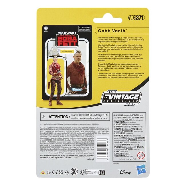Star Wars: Das Buch von Boba Fett Vintage Collection Actionfigur Cobb Vanth 10 cm