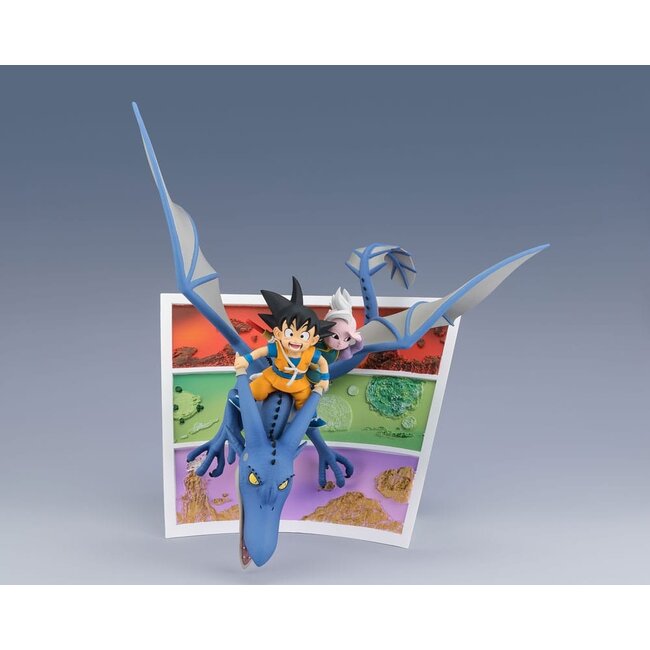 Dragon Ball Figuarts ZERO PVC-Statue Son Goku (Mini) & Oberster Kai (Mini) Willkommen zum großen Abenteuer! 23 cm