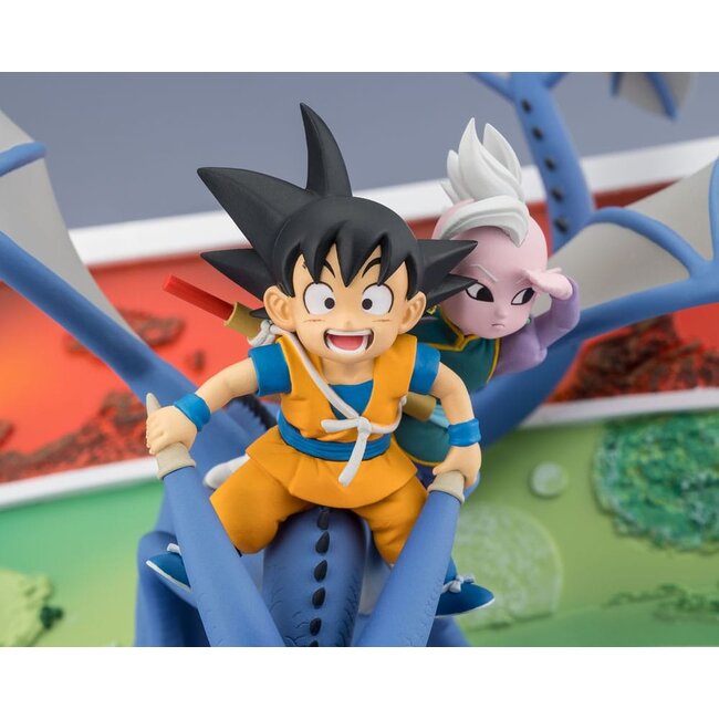 Dragon Ball Figuarts ZERO PVC-Statue Son Goku (Mini) & Oberster Kai (Mini) Willkommen zum großen Abenteuer! 23 cm
