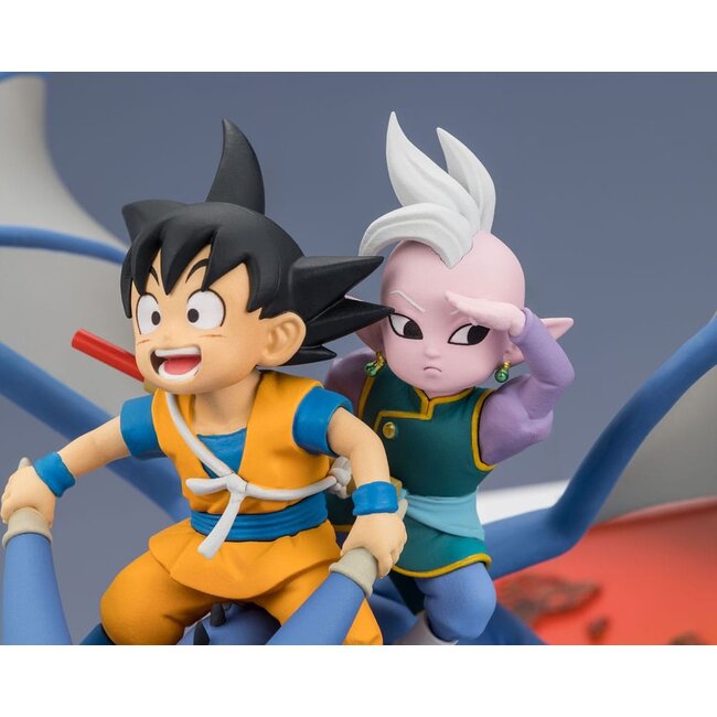 Dragon Ball Figuarts ZERO PVC-Statue Son Goku (Mini) & Oberster Kai (Mini) Willkommen zum großen Abenteuer! 23 cm
