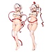 Alter Azur Lane PVC-Statue 2er-Set 1/6 Sirius Umarmungskissen Ver. 29 cm