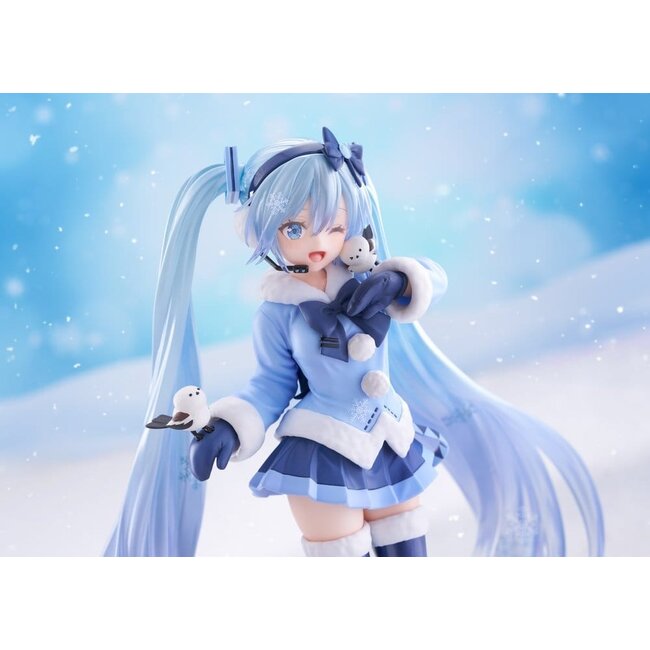 Hatsune Miku AMP+ PVC-Figur Snow Miku All Stars 2012 Ver. 25 cm