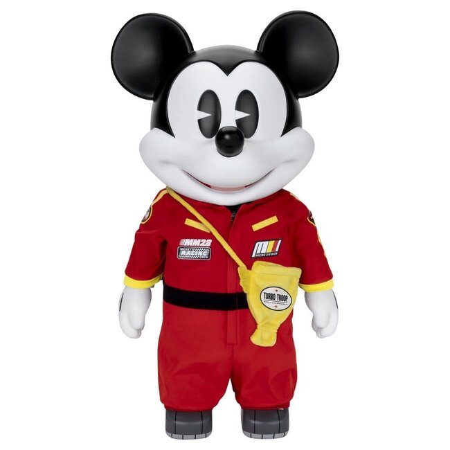 Mickey und seine Freunde Vinyl-Spardose SYAKING-BANG!! Funktionelle Figur Rennwagen Micky 48 cm