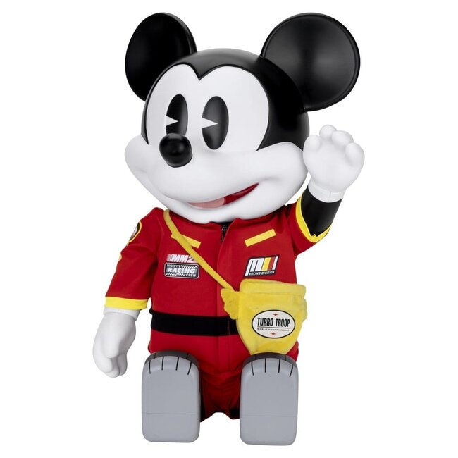 Mickey und seine Freunde Vinyl-Spardose SYAKING-BANG!! Funktionelle Figur Rennwagen Micky 48 cm