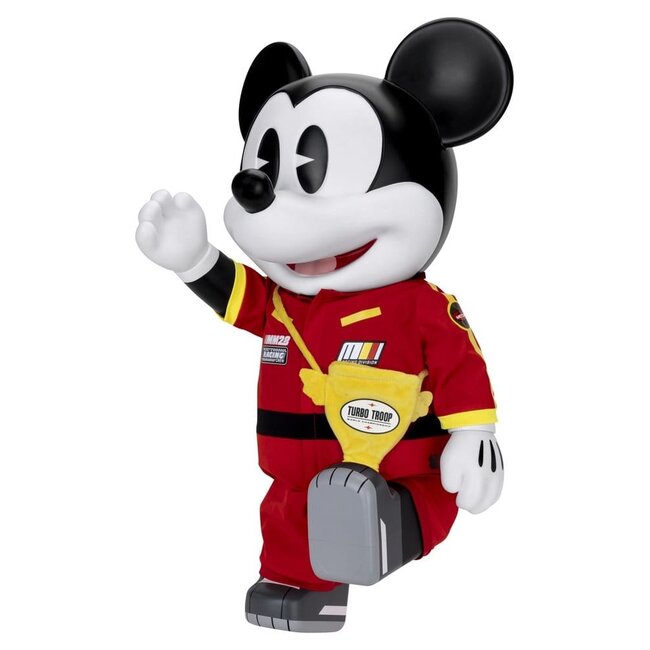 Mickey und seine Freunde Vinyl-Spardose SYAKING-BANG!! Funktionelle Figur Rennwagen Micky 48 cm
